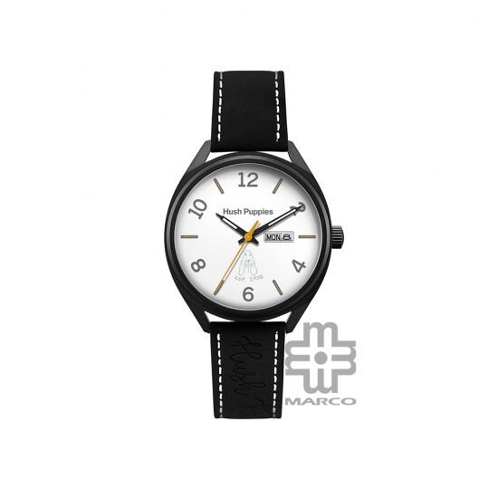 Hush Puppies Orbz HP.3891M.2501 Black Leather Band Men Watch