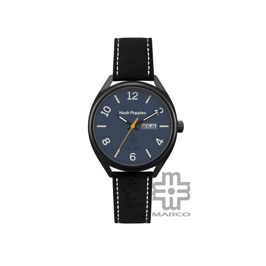 Hush Puppies Orbz HP.3891M.2503 Black Leather Band Men Watch