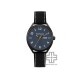 Hush Puppies Orbz HP.3891M.2503 Black Leather Band Men Watch