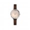 Hush Puppies HP.3892L.2505 Dark Brown Leather Band Women Watch