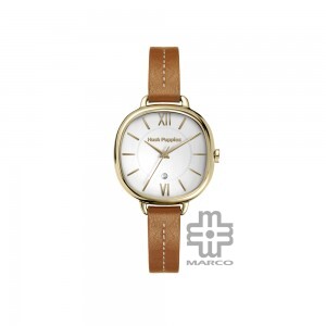 Hush Puppies HP.3892L.2507 Light Brown Leather Band Women Watch