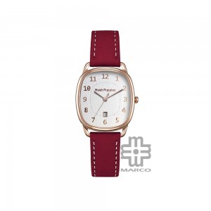 Hush Puppies HP.3899L.2522 Red Leather Band Women Watch