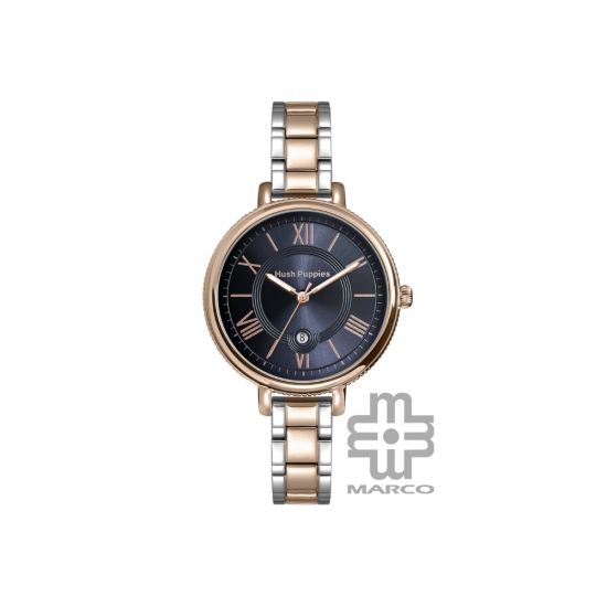 Hush Puppies HP.3900L.1503 Dual Tone Stainless Steel Band Women Watch