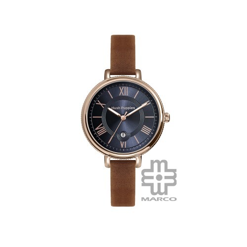 Hush Puppies HP.3900L.2503 Brown Leather Band Women Watch