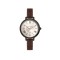 Hush Puppies HP.3900L.2505 Dark Brown Leather Band Women Watch