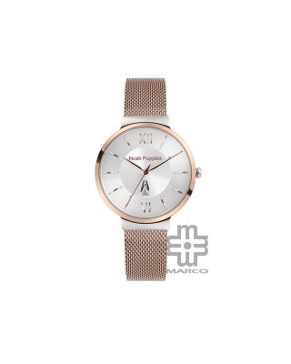 Hush Puppies Signature HP.5018L.9505 Rose Gold Mesh Stainless Steel Band Women Watch