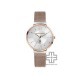 Hush Puppies Signature HP.5018L.9505 Rose Gold Mesh Stainless Steel Band Women Watch