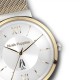 Hush Puppies Signature HP.5018L.9507 Gold Mesh Stainless Steel Band Women Watch