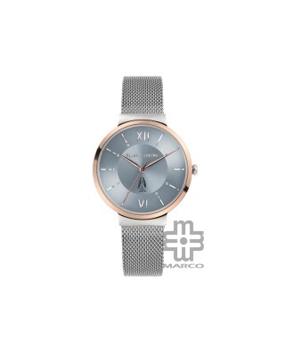 Hush Puppies Signature HP.5018L.9508 Silver Mesh Stainless Steel Band Women Watch