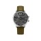 Hush Puppies Orbz HP.7154M.2508 Multi-Function Dark Green Leather Band Men Watch