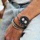 Hush Puppies Signature HP.7156M.2502 Multi-Function Brown Leather Band Men Watch