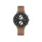 Hush Puppies Signature HP.7156M.2502 Multi-Function Brown Leather Band Men Watch
