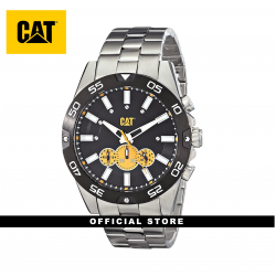 CAT LEVEL CHRONO IN-143-11-127 SILVER STAINLESS STEEL MEN WATCH