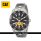 CAT LEVEL CHRONO IN-143-11-127 SILVER STAINLESS STEEL MEN WATCH