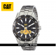 CAT LEVEL CHRONO IN-143-11-127 SILVER STAINLESS STEEL MEN WATCH CAT LEVEL CHRONO IN-143-11-127 SILVER STAINLESS STEEL MEN WATCH