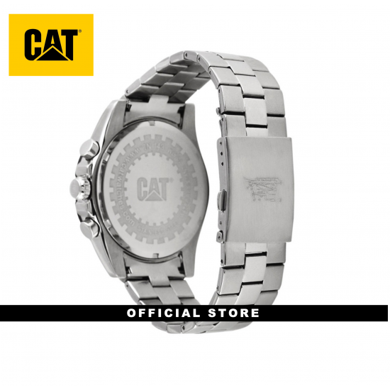 CAT LEVEL CHRONO IN-143-11-127 SILVER STAINLESS STEEL MEN WATCH CAT LEVEL CHRONO IN-143-11-127 SILVER STAINLESS STEEL MEN WATCH