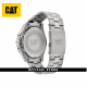 CAT LEVEL CHRONO IN-143-11-127 SILVER STAINLESS STEEL MEN WATCH CAT LEVEL CHRONO IN-143-11-127 SILVER STAINLESS STEEL MEN WATCH