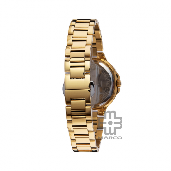 Instinc INS-DK06-GD-GD Gold Stainless Steel Band Men Watch
