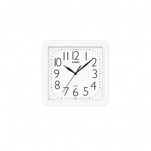 Casio IQ-02S-7 White Square Wall Clock