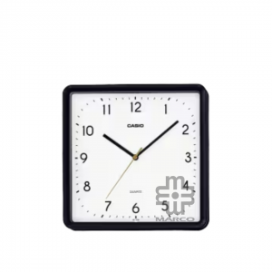 Casio IQ-152-1 Black Square Wall Clock