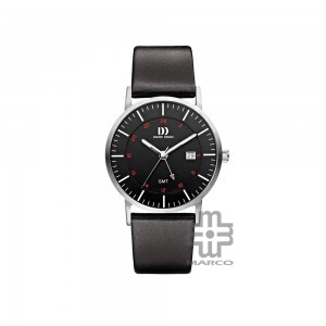 Danish Design IQ13Q1061 Black Leather Band Men Watch