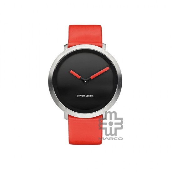 Danish Design IV13Q1044 Red Leather Band Men Watch