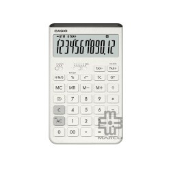 Casio Comfy Compact Desk Type Calculator JT-200T (White)
