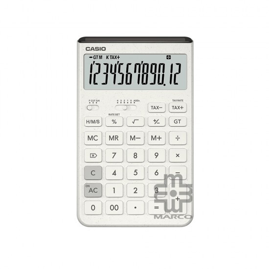 Casio Comfy Compact Desk Type Calculator JT-200T (White)