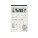 Casio Comfy Compact Desk Type Calculator JT-200T (White)