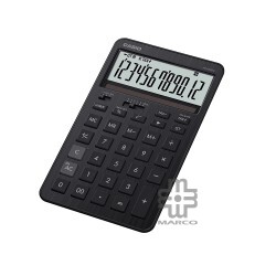 Casio Stylish Calculators JW-200DQ-BK Compact Desk Type (Black)