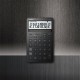 Casio Stylish Calculators JW-200DQ-BK Compact Desk Type (Black)