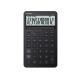 Casio Stylish Calculators JW-200DQ-BK Compact Desk Type (Black)