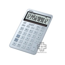 Casio Stylish Calculators JW-200DQ-BU Compact Desk Type (Blue)