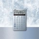 Casio Stylish Calculators JW-200DQ-BU Compact Desk Type (Blue)
