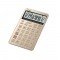 Casio Stylish Calculators JW-200DQ-GD Compact Desk Type (Gold)
