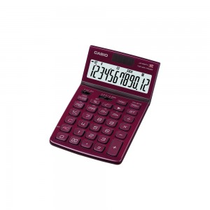 Casio JW-200TV-RD Office Calculator (Red)