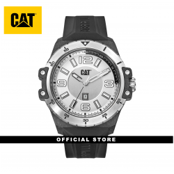 CAT NOMAD K0-111-21-232 BLACK SILICON STRAP MEN WATCH