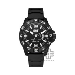 CAT SPECIAL OPS K4-121-21-132 Black Silicone Strap Men Watch