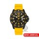 CAT SPECIAL OPS K4-121-27-137 Yellow Silicone Strap Men Watch CAT SPECIAL OPS K4-121-27-137 Yellow Silicone Strap Men Watch