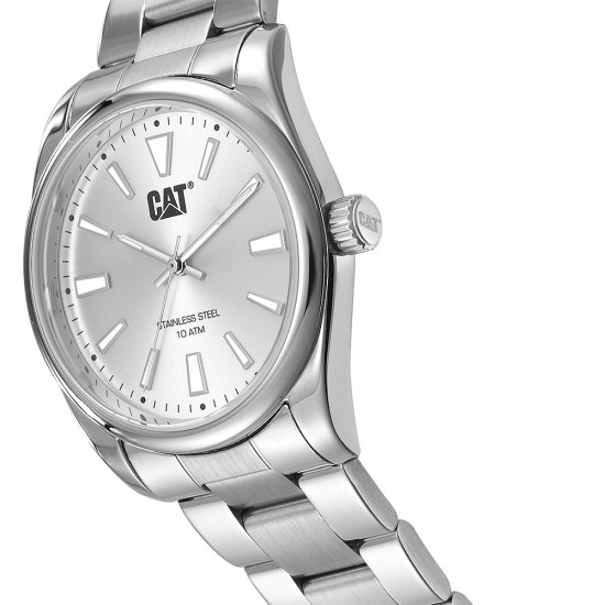 CAT SILKE WOMENS L8-341-11-222 Stainless Steel Band Analog Watch | 10 ATM | 36MM | 2Y Warranty