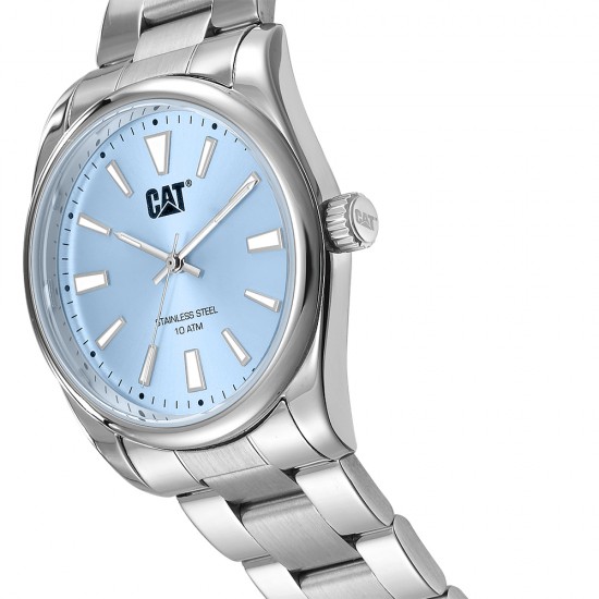 CAT SILKE WOMENS L8-341-11-424 Stainless Steel Band Analog Watch | 10 ATM | 36MM | 2Y Warranty