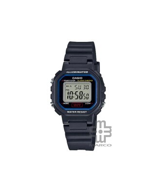 Casio General LA-20WH-1C Digital Black Resin Band Kids Watch