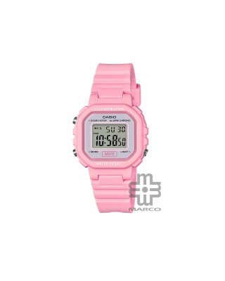 Casio General LA-20WH-4A1 Digital Pink Resin Band Kids Watch