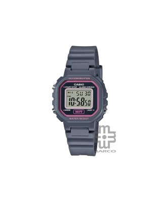 Casio General LA-20WH-8A Digital Grey Resin Band Kids Watch