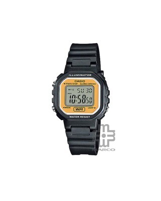 Casio General LA-20WH-9A Digital Black Resin Band Kids Watch