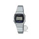 Casio Vintage LA670WA-1 Silver Stainless Steel Band Women Watch