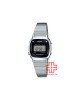 Casio General LA670WAD-1 Silver Stainless Steel Band Women Youth Watch