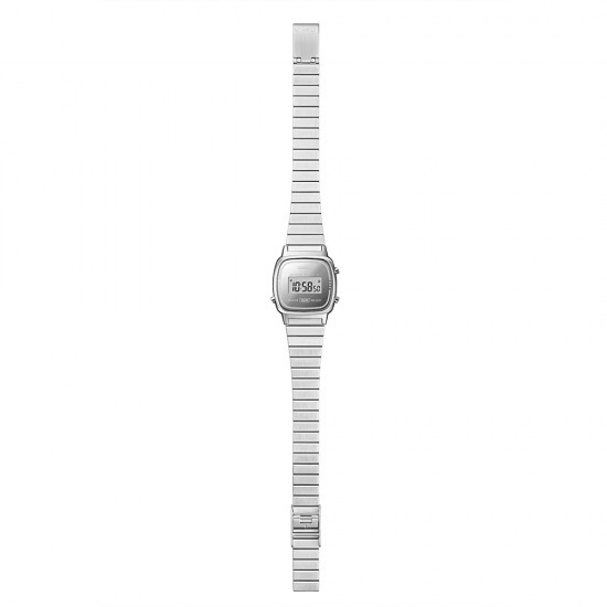 Casio Vintage LA670WES-7A Silver Stainless Steel Band Women Watch