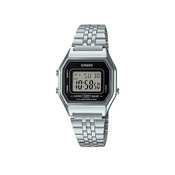 Casio Vintage LA680WA-1 Silver Stainless Steel Band Men Watch / Women Watch Casio Vintage LA680WA-1 Silver Stainless Steel Band Men Watch / Women Watch