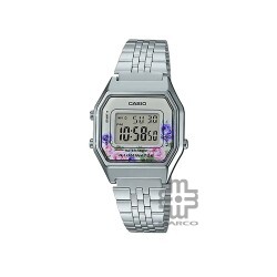 Casio Vintage LA680WA-4C Silver Stainless Steel Band Men Watch / Women Watch